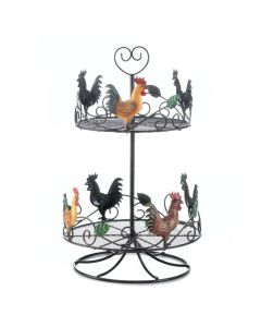 ROOSTER 2 TIER COUNTERTOP RACK